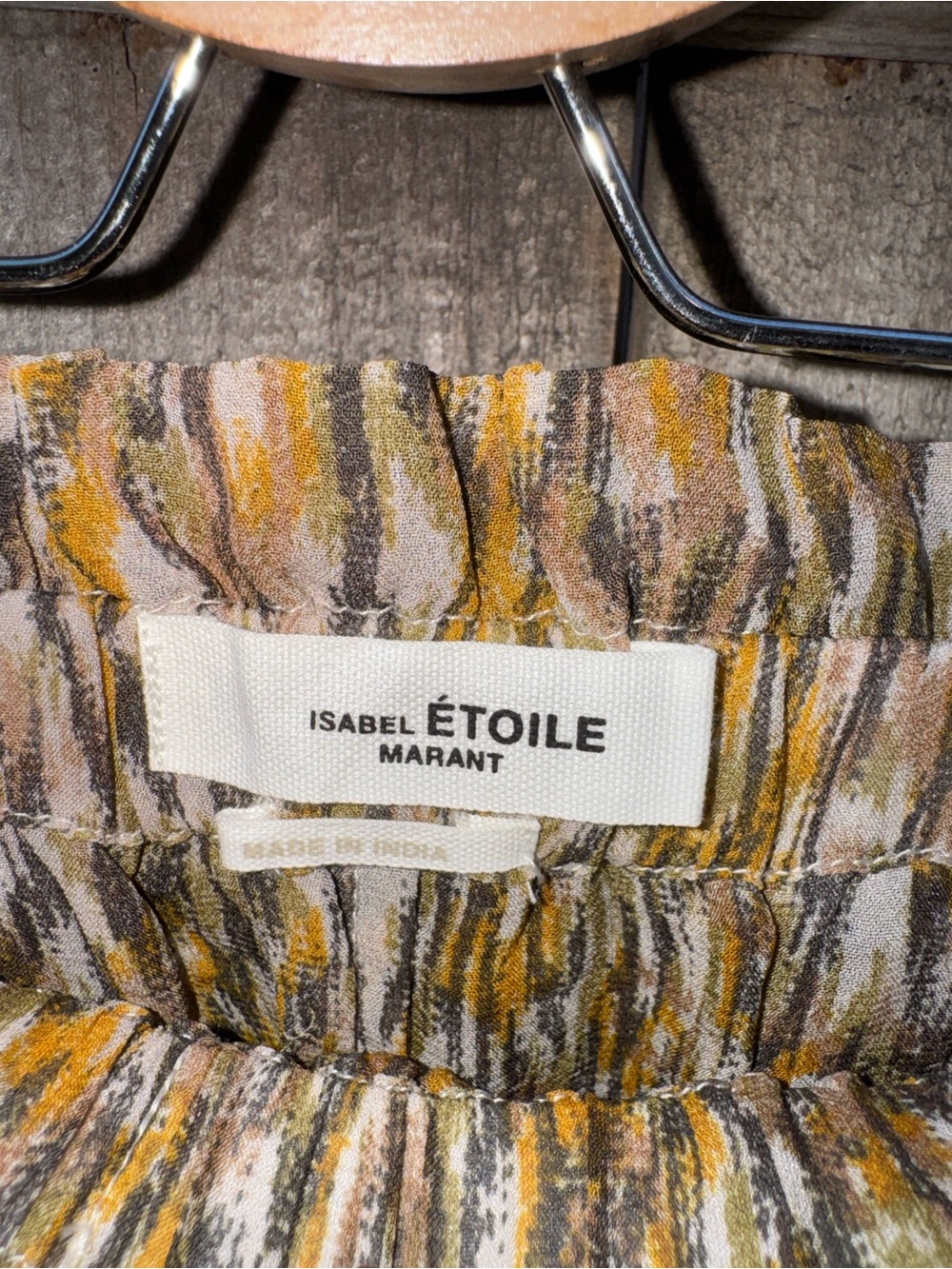 Isabel Marant Étoile Sornel Tiered Wool-Blend Shorts Size 34/US 2 - Picture 5 of 13